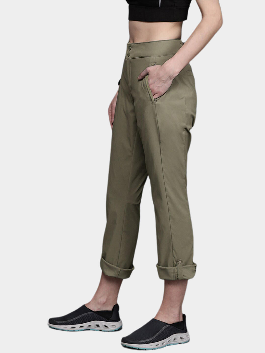 Columbia Women Green Firwood Core Pant