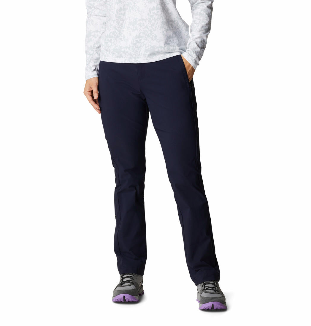 Columbia Women Navy Blue Firwood Core Pant
