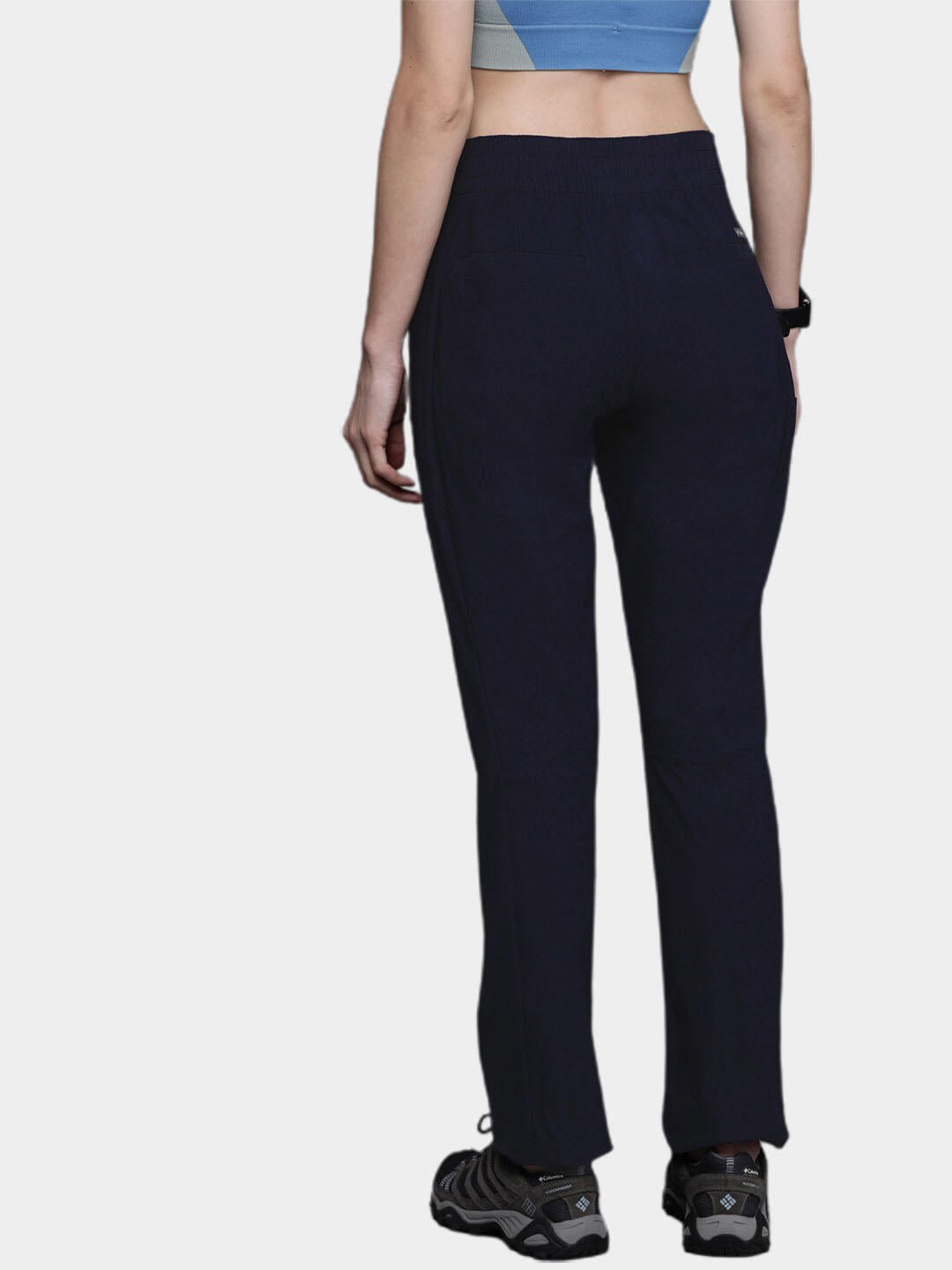 Columbia Women Navy Blue Firwood Core Pant