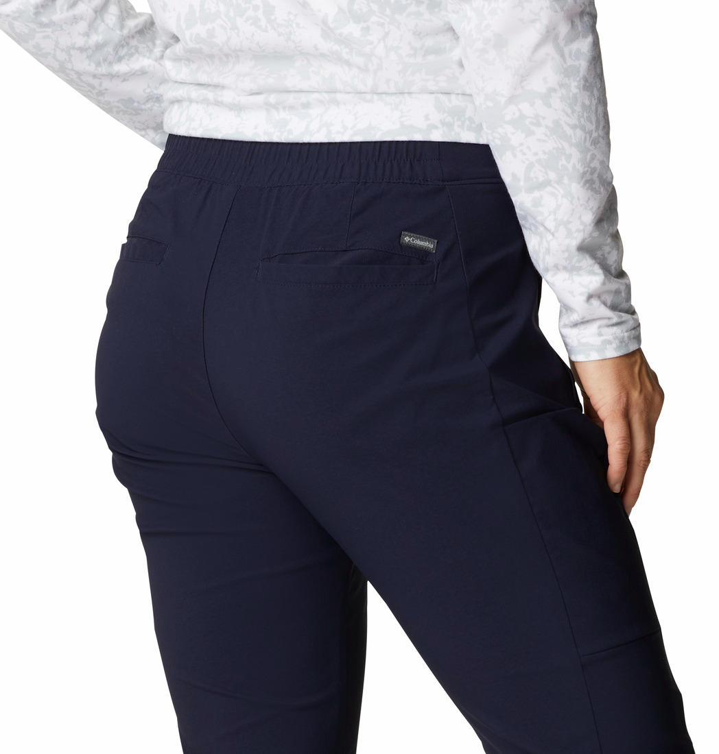 Columbia Women Navy Blue Firwood Core Pant