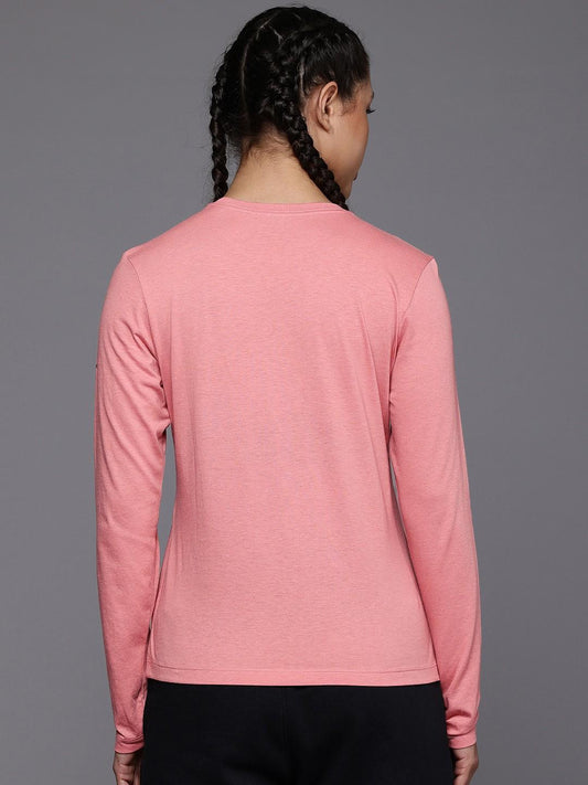 Columbia Womens Pink Columbia Trek Relaxed Long Sleeve Tshirt