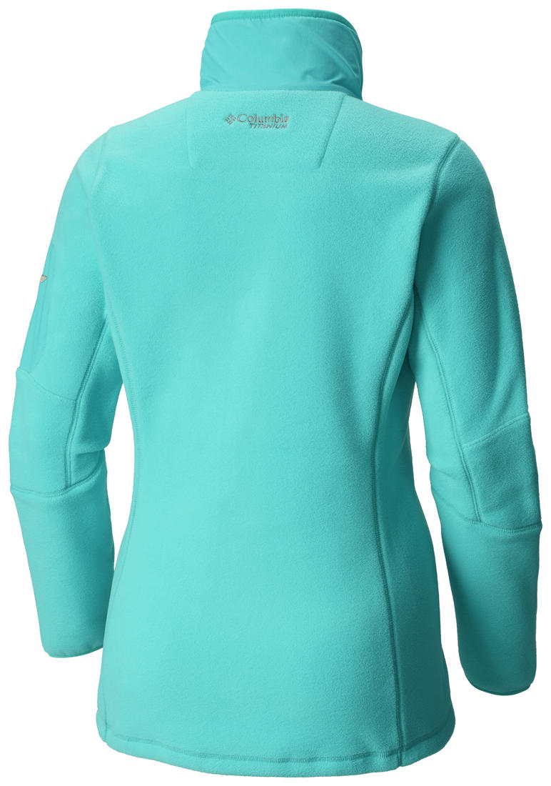 Columbia Women Yellow Titan Pass II 2.0 Fleece