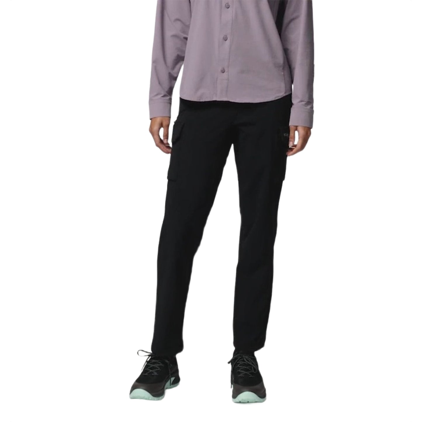Columbia Women Black Omni-Shade Silver Ridge Elite Pant