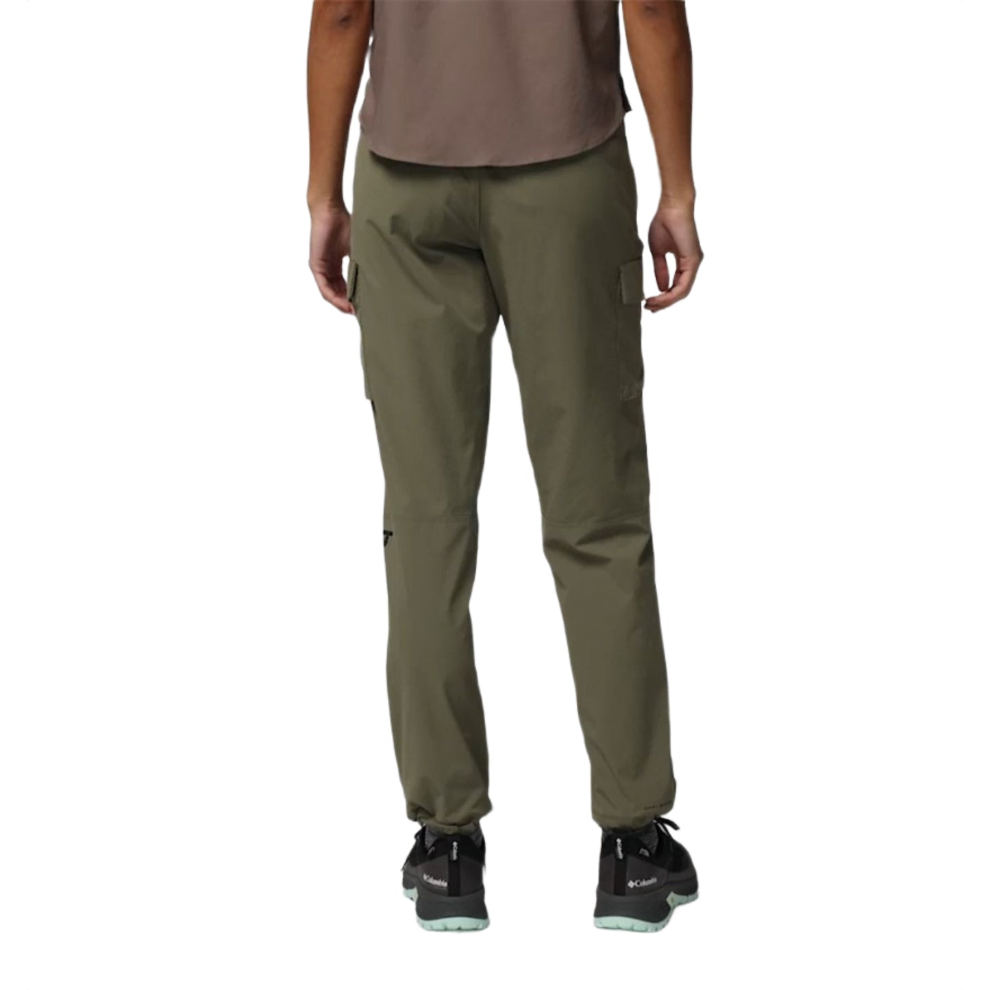 Columbia Women Olive Green Omni-Shade Silver Ridge Elite Pant