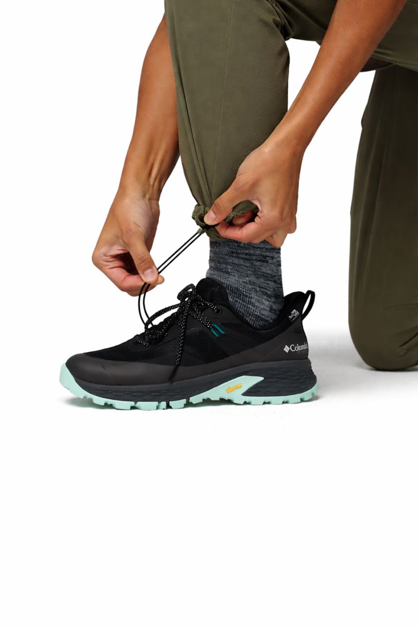 Columbia Women Olive Green Omni-Shade Silver Ridge Elite Pant