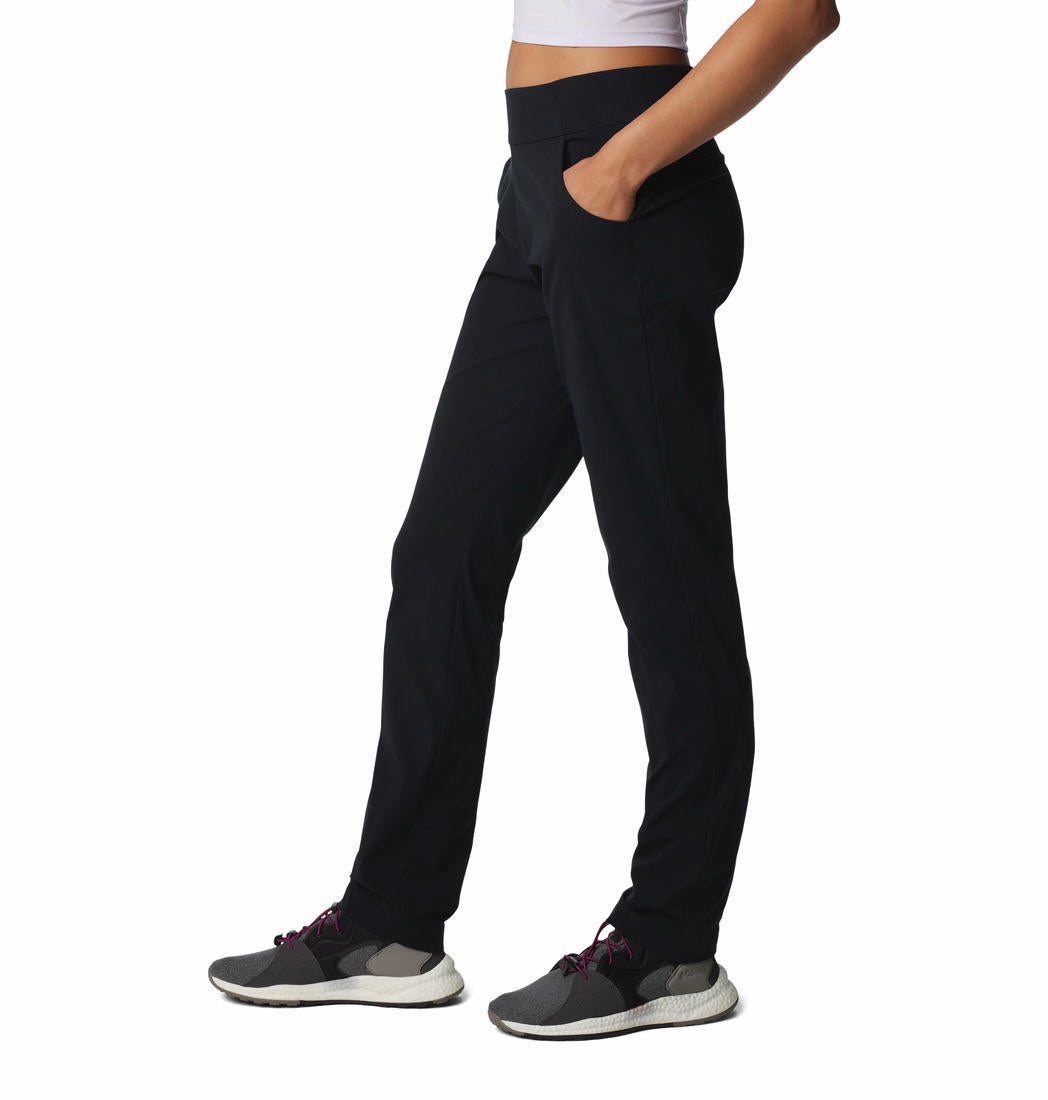 Columbia Women Black Anytime Casual Pull On Pant