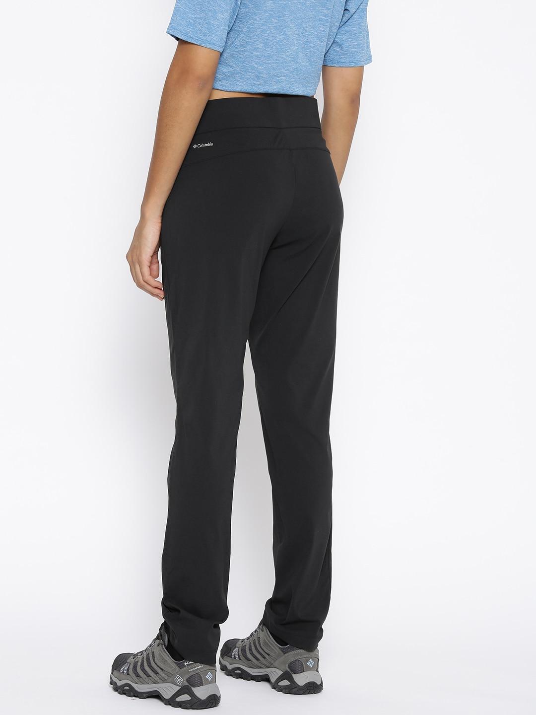 Columbia Women Black Anytime Casual Pull On Pant