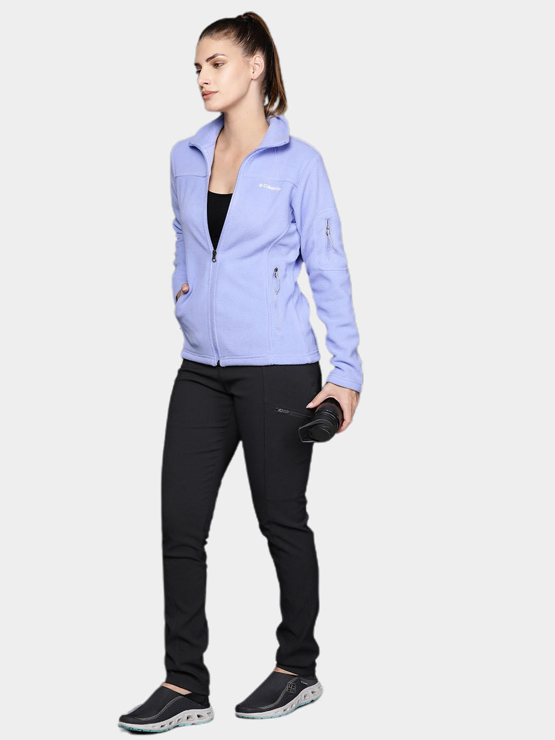 Columbia Women Black Back Beauty Highrise Warm Winter Pant