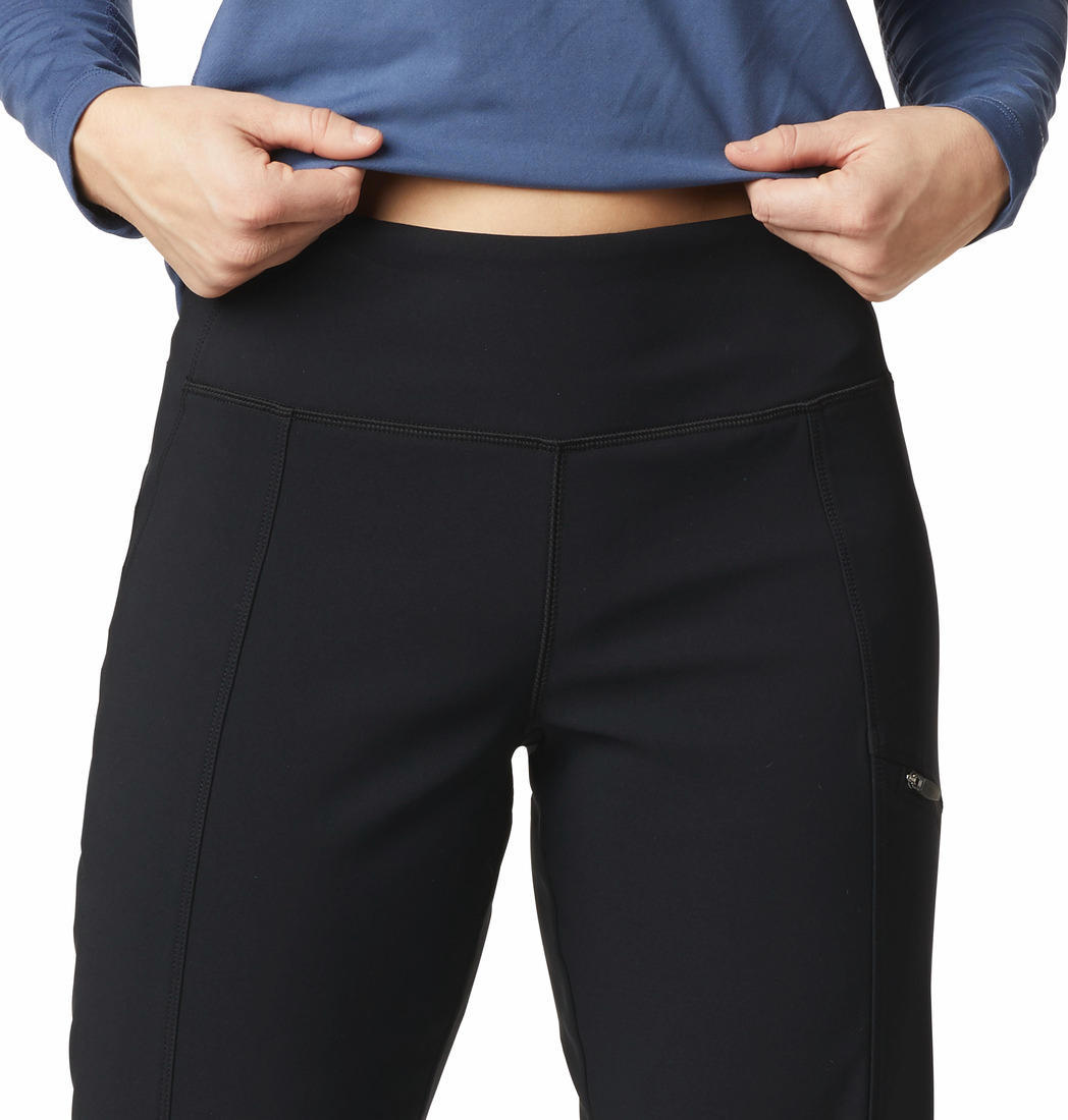 Columbia Women Black Back Beauty Highrise Warm Winter Pant