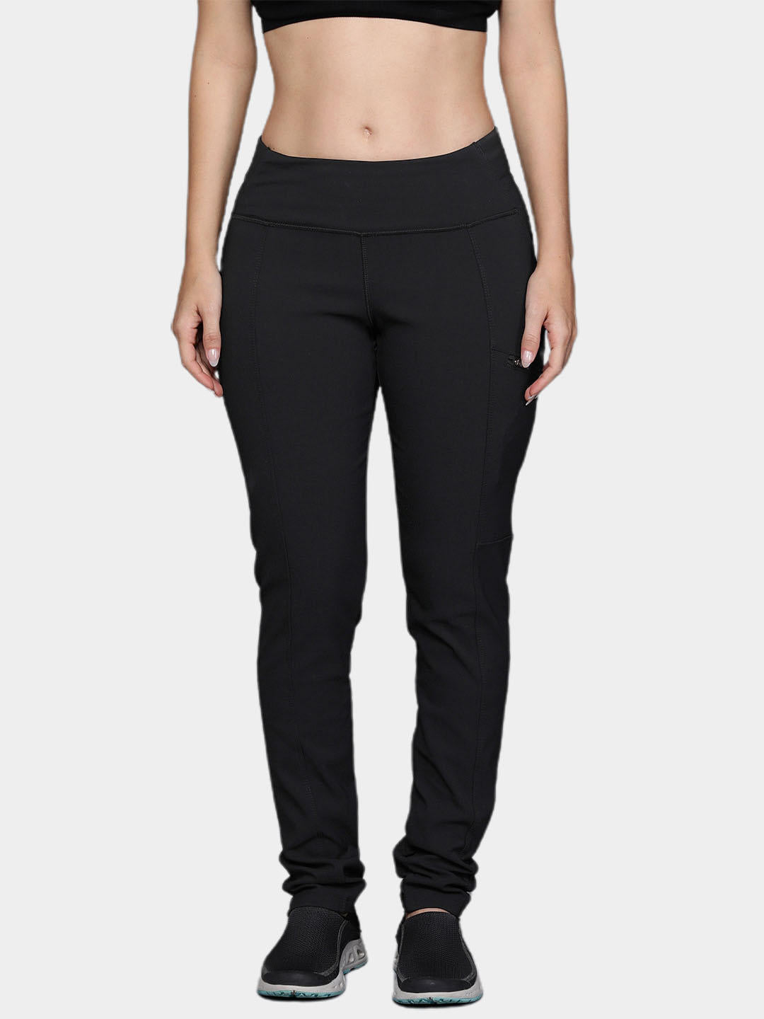 Columbia Women Black Back Beauty Highrise Warm Winter Pant