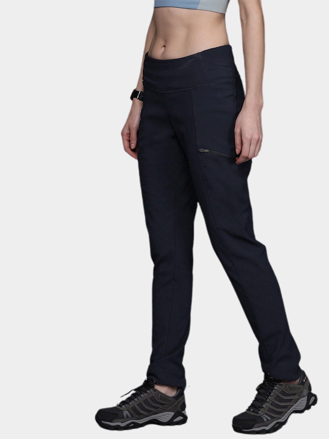 Columbia Women Navy Blue Back Beauty Highrise Warm Winter Pant