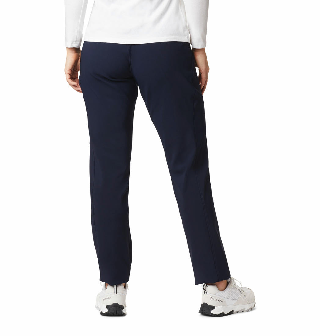 Columbia Women Navy Blue Back Beauty Highrise Warm Winter Pant
