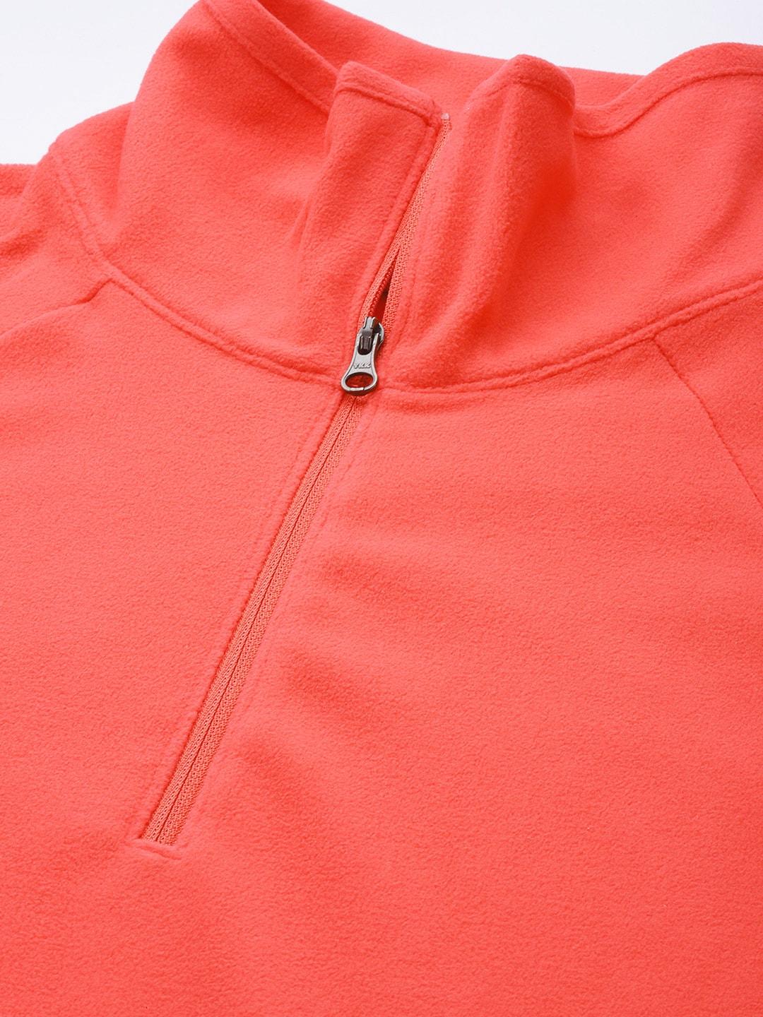 Columbia Women Red Glacial IV 1/2 Zip Fleece Jacket