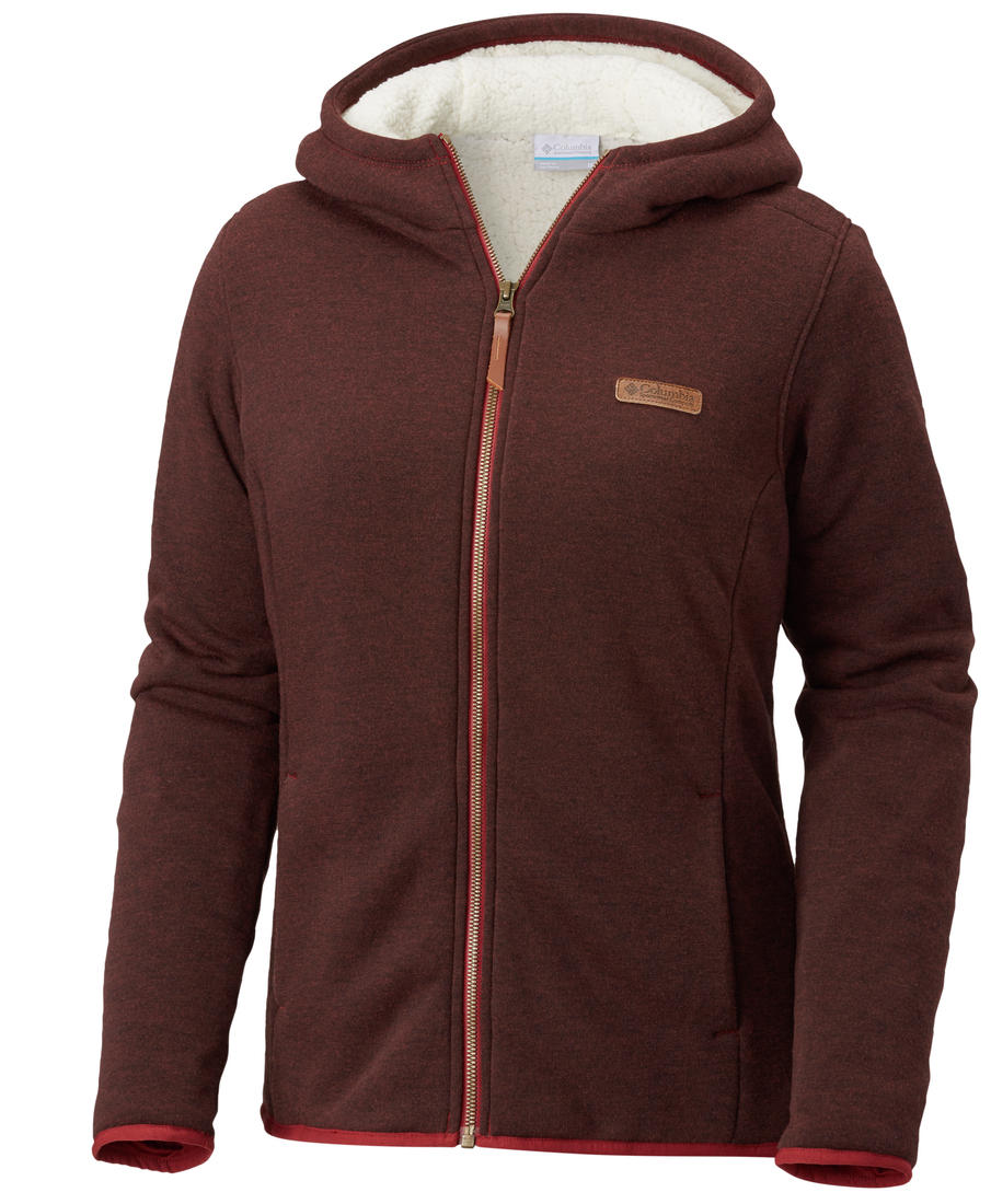 Columbia Women Red Winter Wander Lined FZ