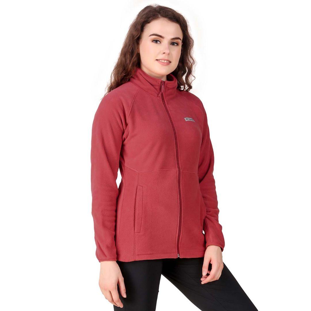 Columbia Women Red Basin Trail Fleece Full Zip