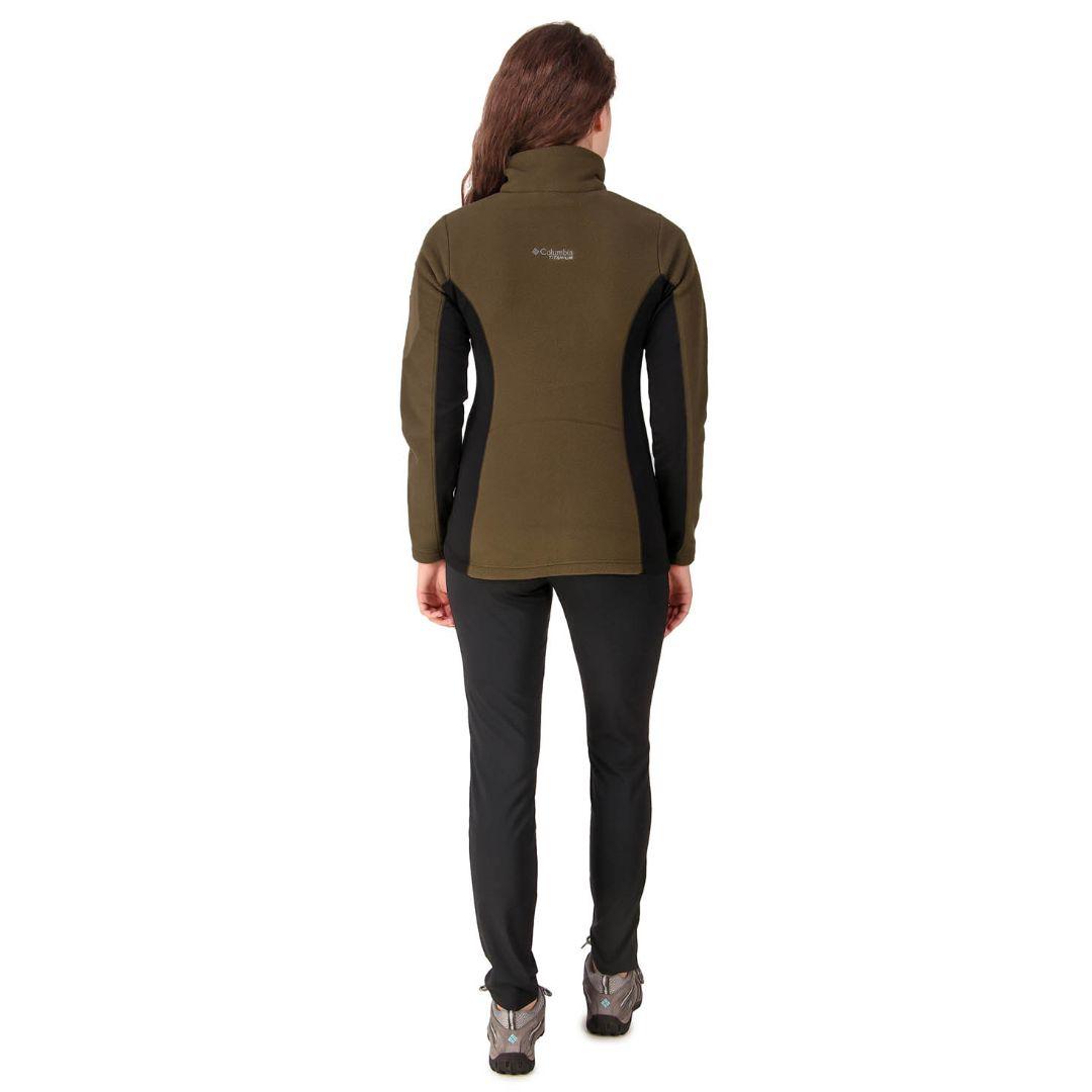 Columbia Women Olive Titan Pass 2.0 II Fleece Jacket