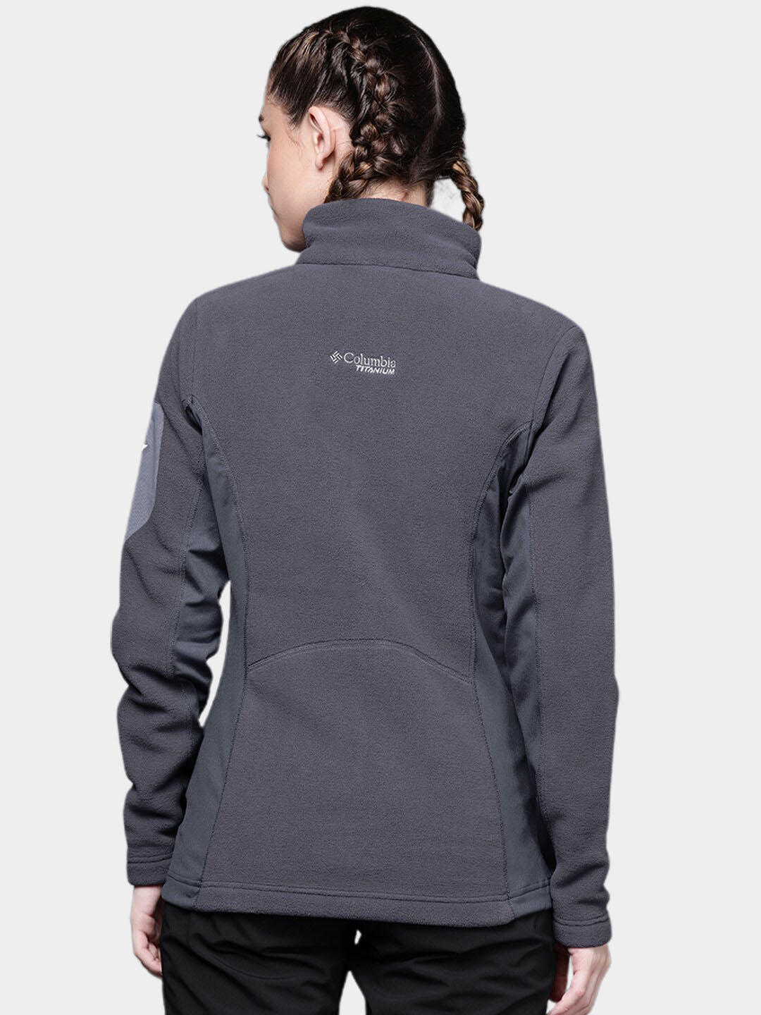 Columbia Women Blue Titan Pass 2.0 II Fleece Jacket