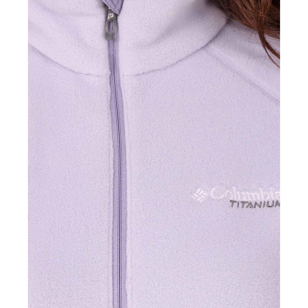 Columbia Women Purple Titan Pass 2.0 II Fleece Jacket