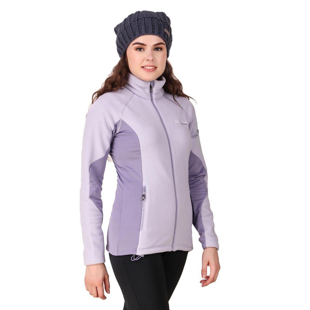 Columbia Women Purple Titan Pass 2.0 II Fleece Jacket