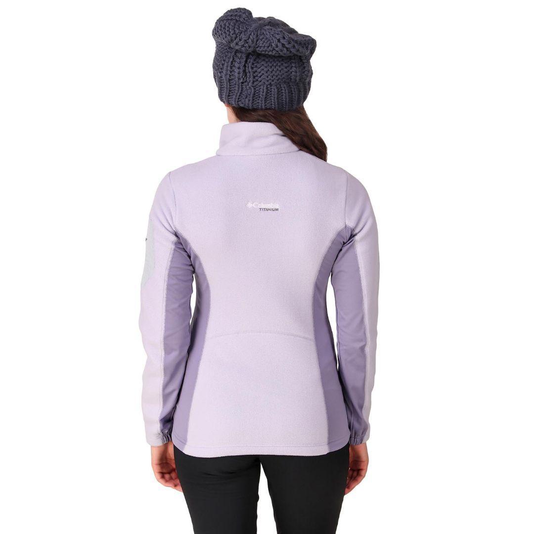 Columbia Women Purple Titan Pass 2.0 II Fleece Jacket