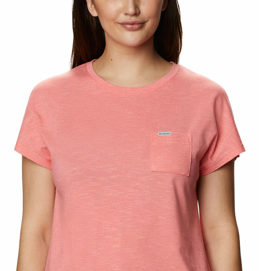 Columbia Women Pink Cades Cape T-Shirt