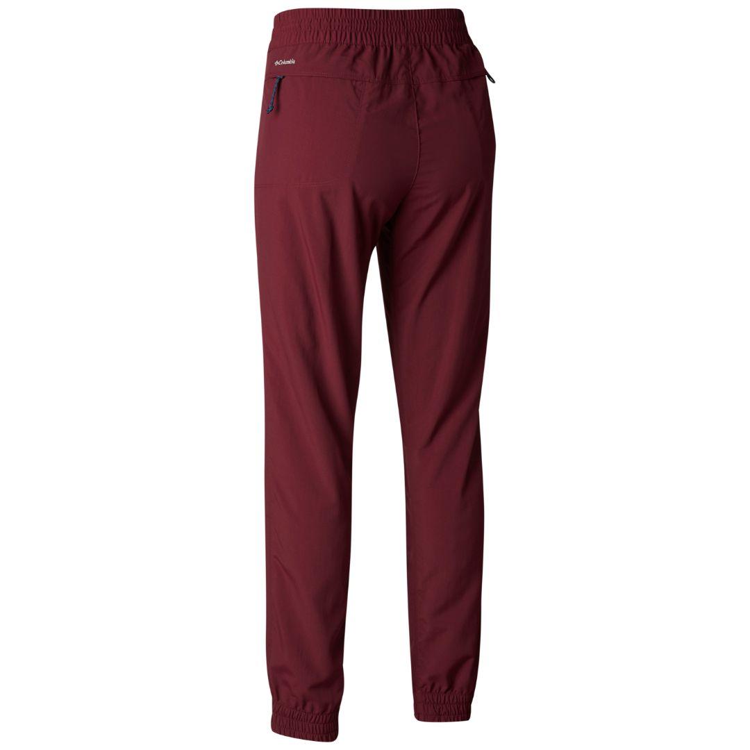 Columbia Women Red Silver Ridge Pull On Pant (Sun Protection)