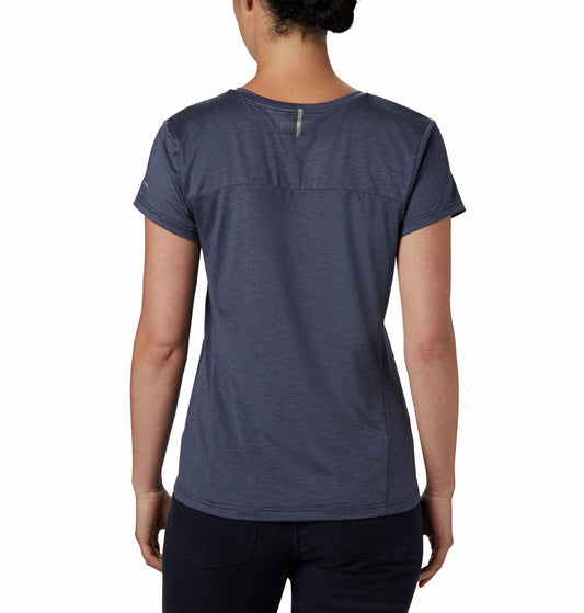 Columbia Women Blue Bryce SS T-Shirt