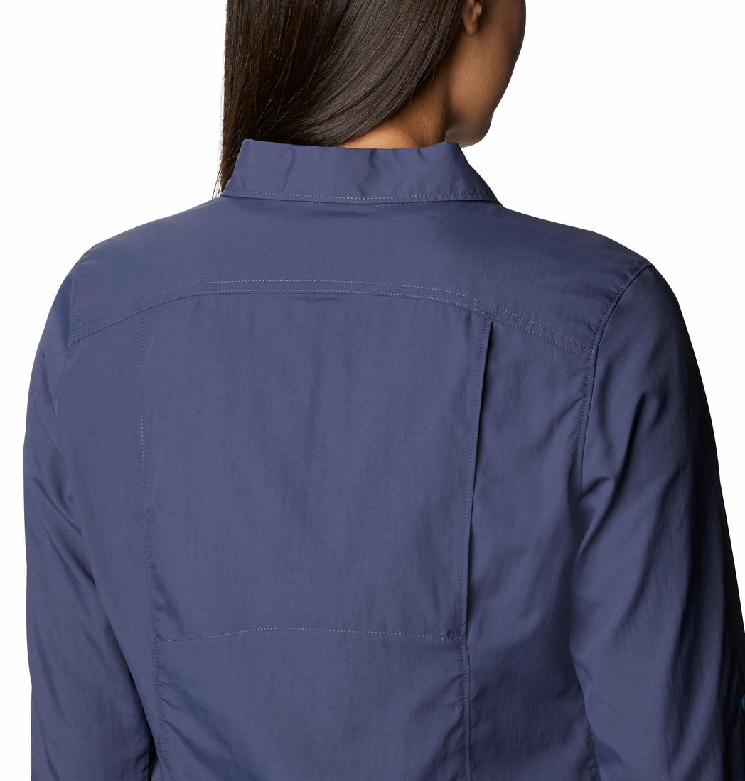 Columbia Women Blue Silver Ridge 2.0 Long Sleeve Shirts