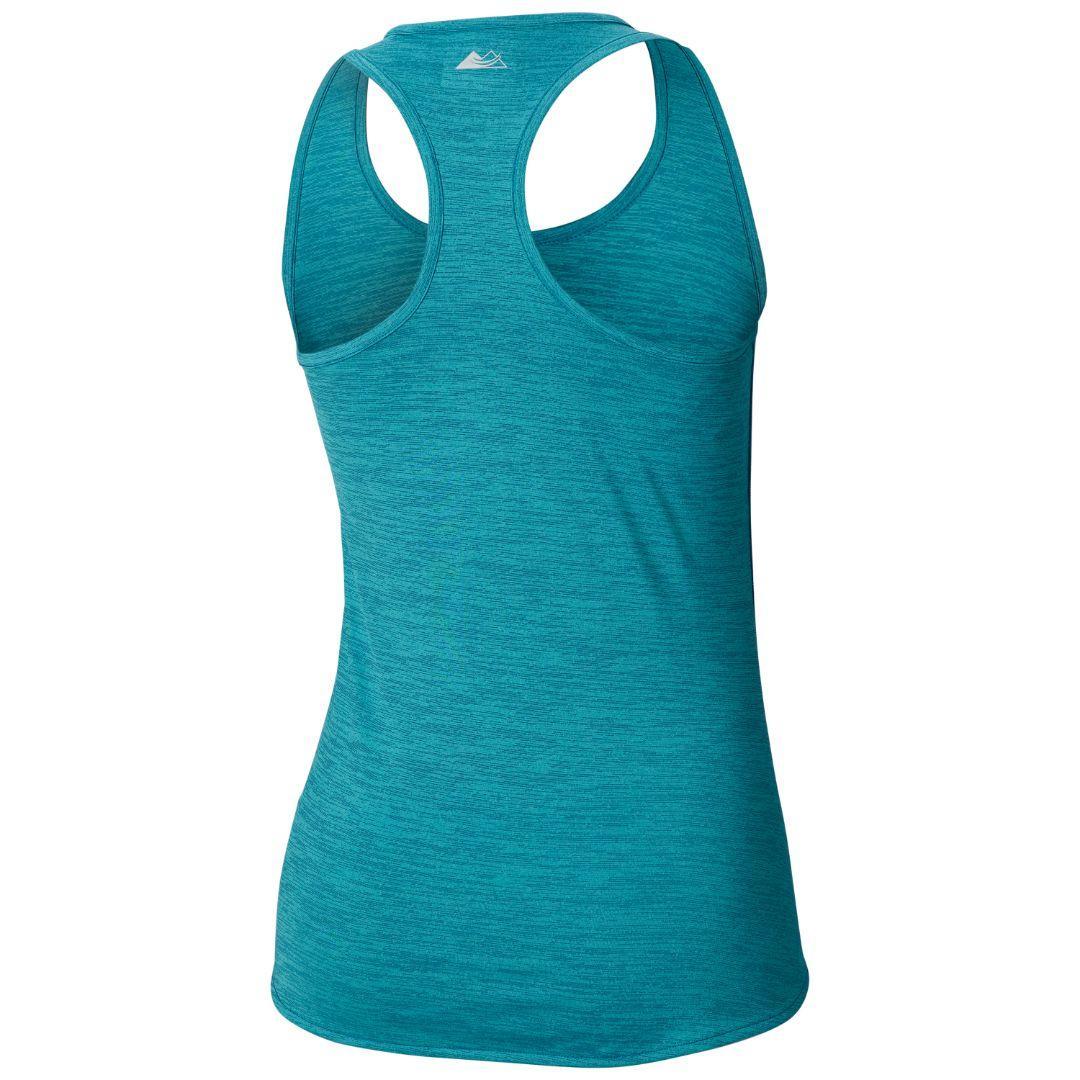 Columbia Women Red Trinity Trail Tank (Sun Protection)