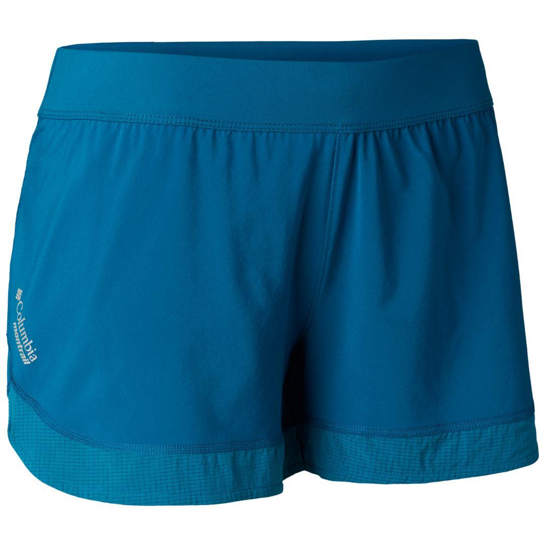 Columbia Women Blue Titan Ultra II Short (Sun Protection)