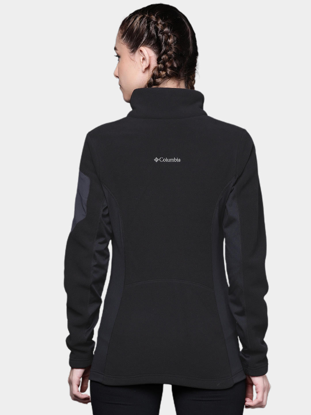 Columbia Women Black W Polar Powder Fleece FZ Fleece Jacket
