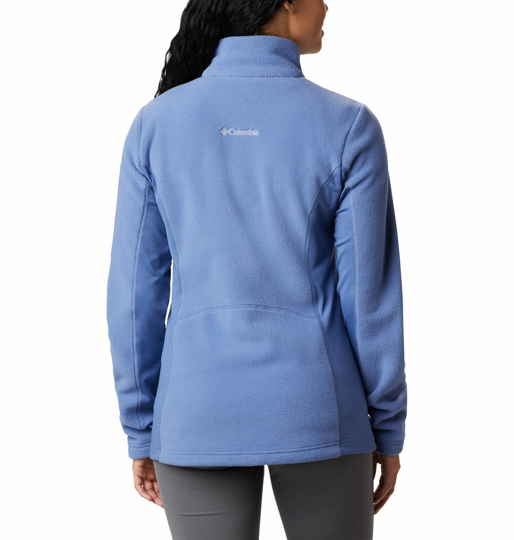 Columbia Women Blue W Polar Powder Fleece FZ Fleece Jacket