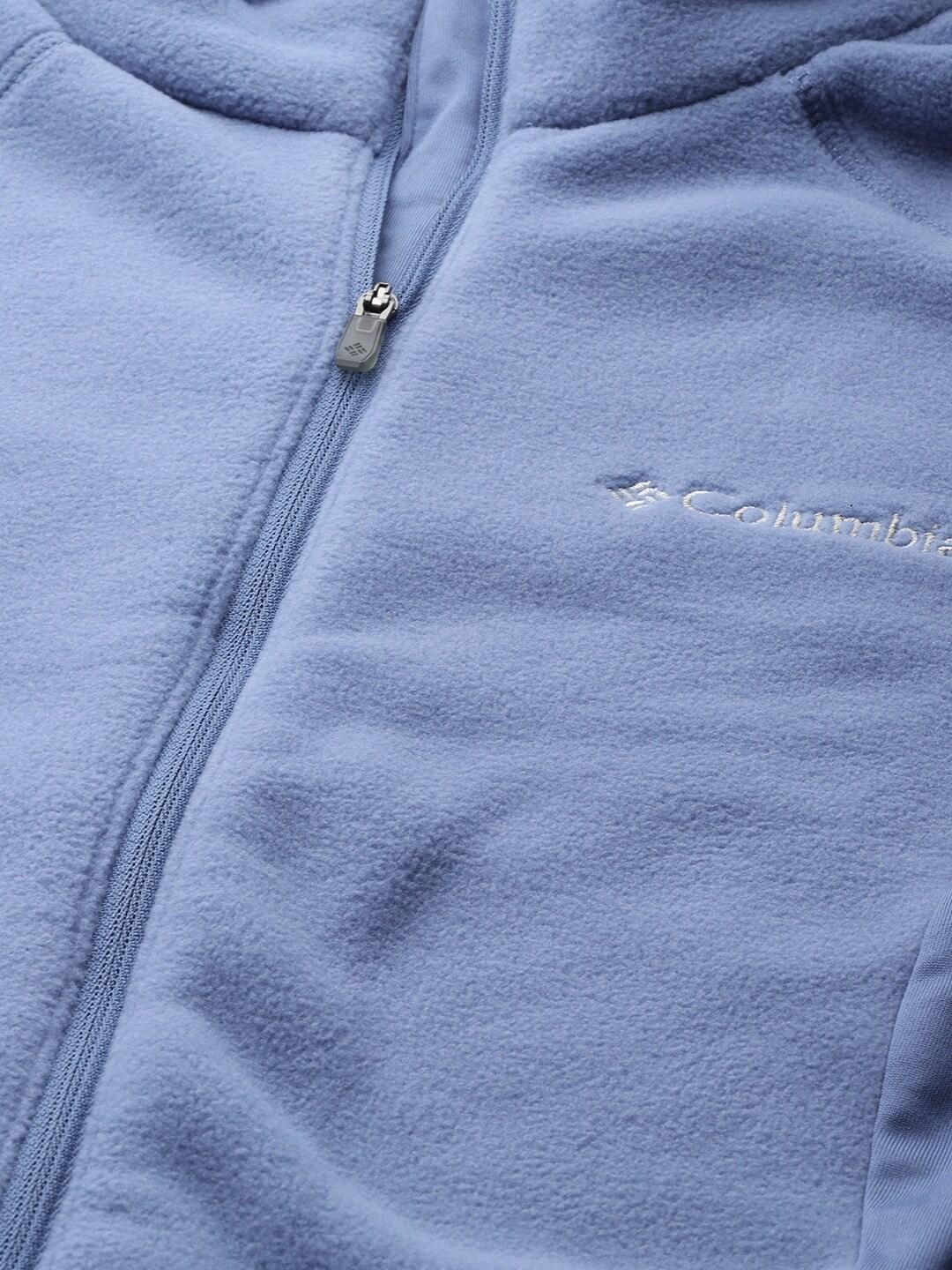 Columbia Women Blue W Polar Powder Fleece FZ Fleece Jacket