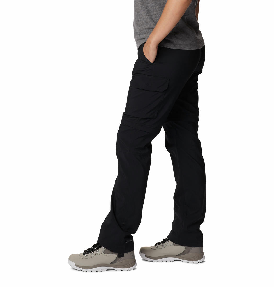 Columbia Womens Black Silver Ridge Utility Convertible Pant