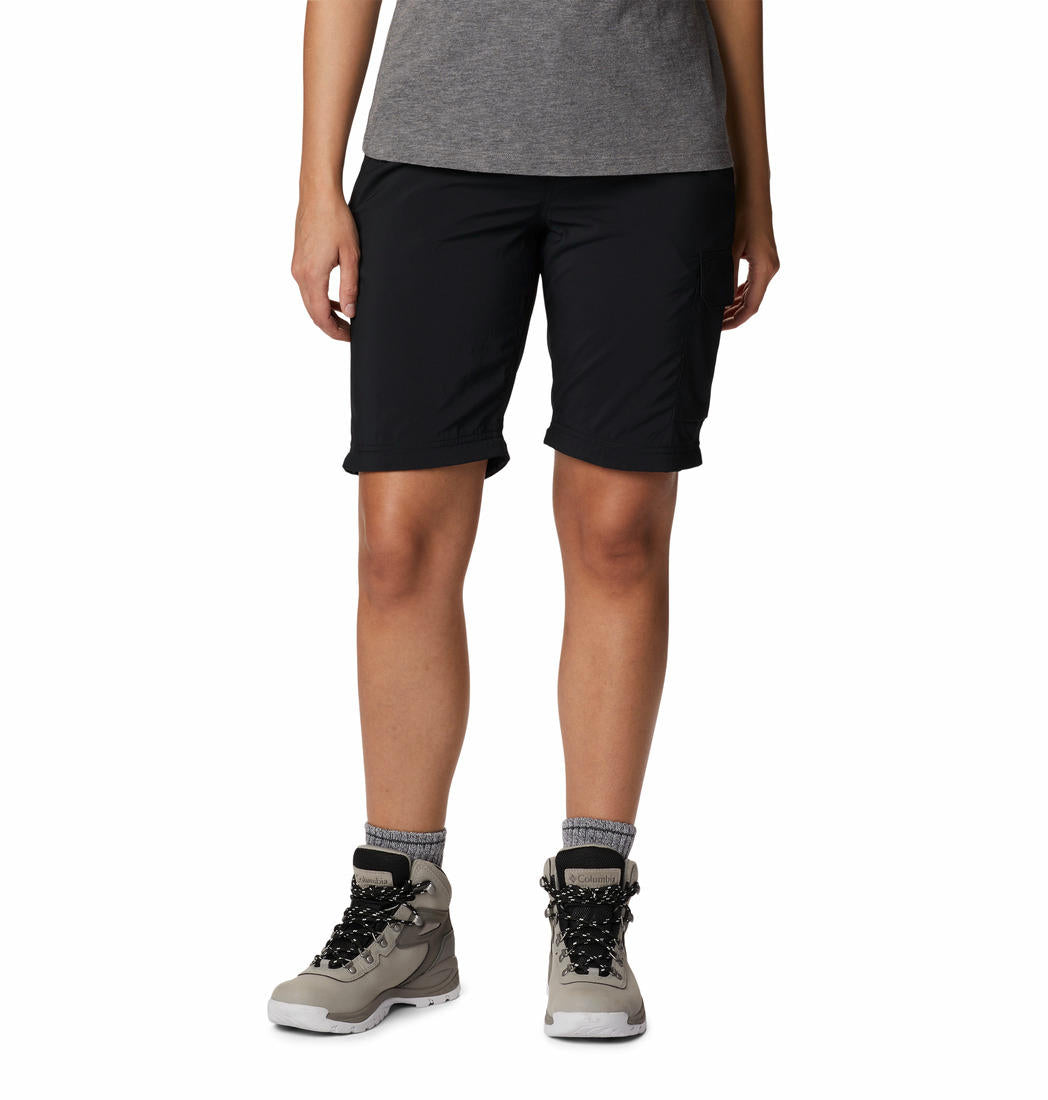 Columbia Womens Black Silver Ridge Utility Convertible Pant