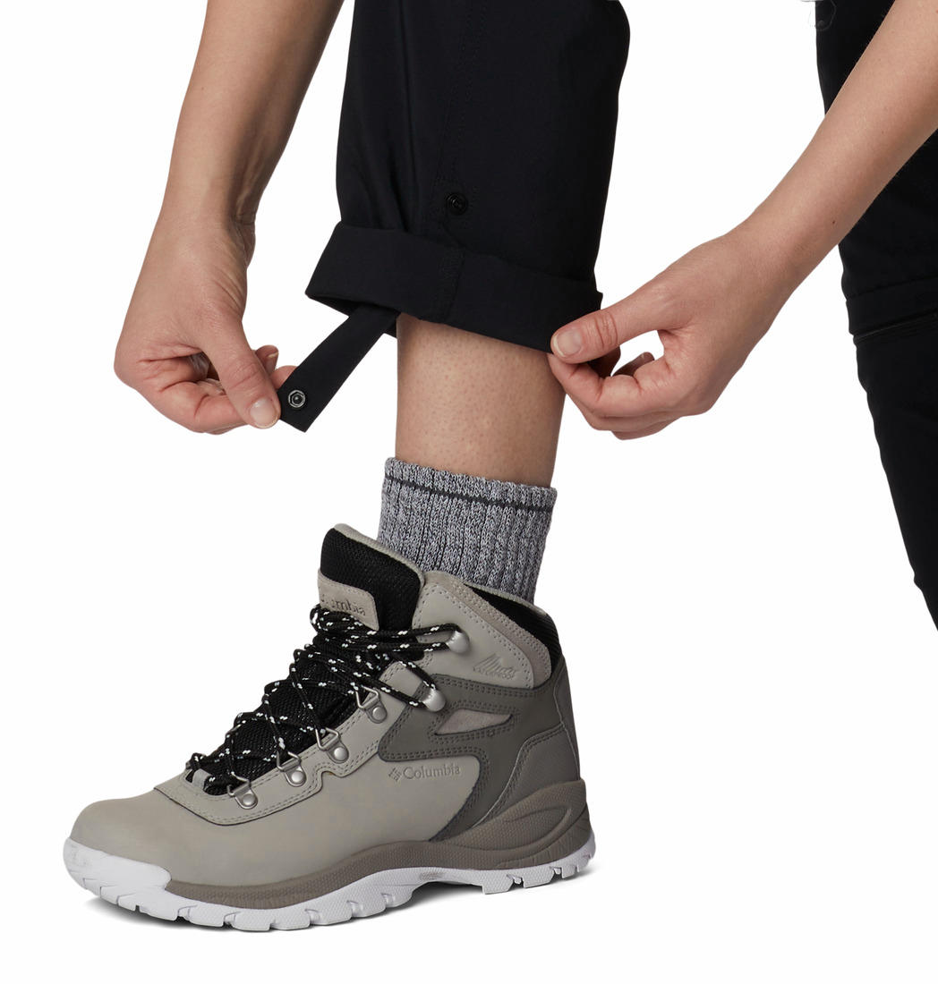 Columbia Womens Black Silver Ridge Utility Convertible Pant