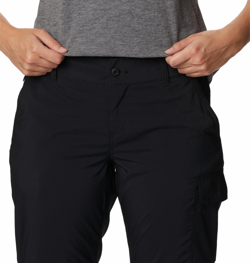 Columbia Womens Black Silver Ridge Utility Convertible Pant