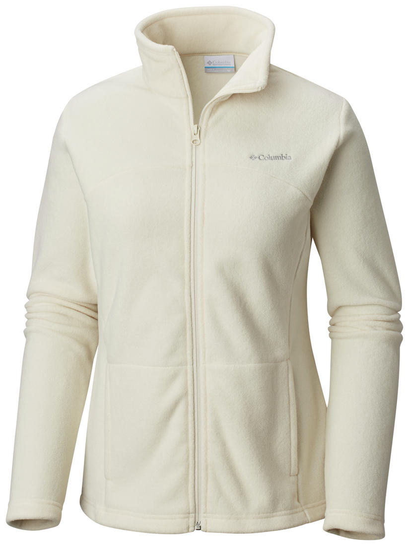 Columbia Women White Western Ridge Full Zip