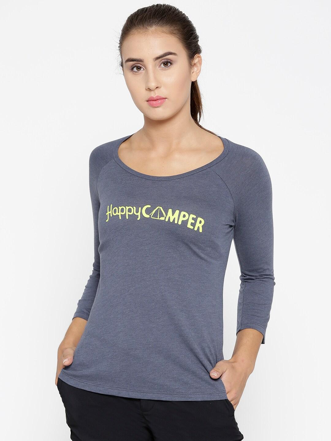 Columbia Women Purple Weekend Explorer 3/4 Tee