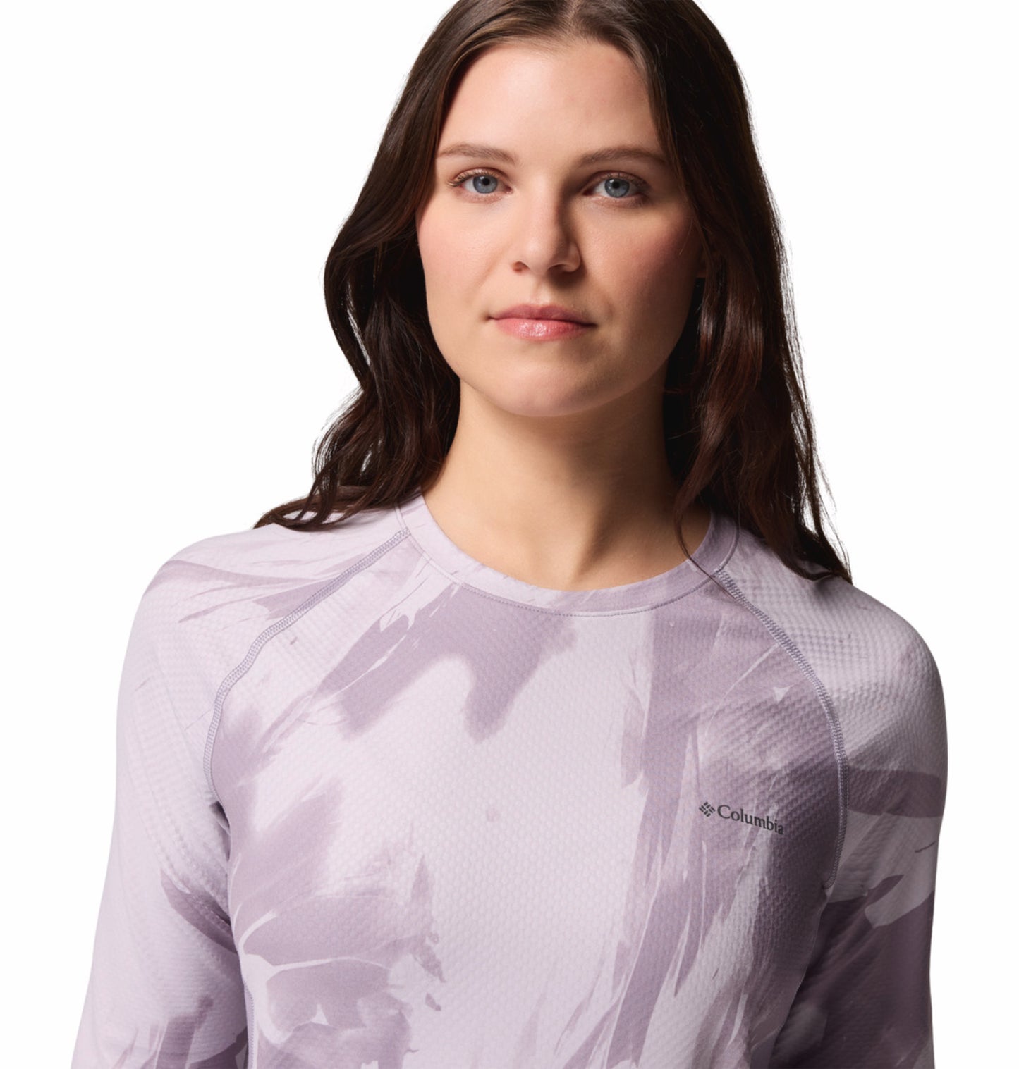 Columbia Women Purple OmniHeat Infinity Crew Thermal Top