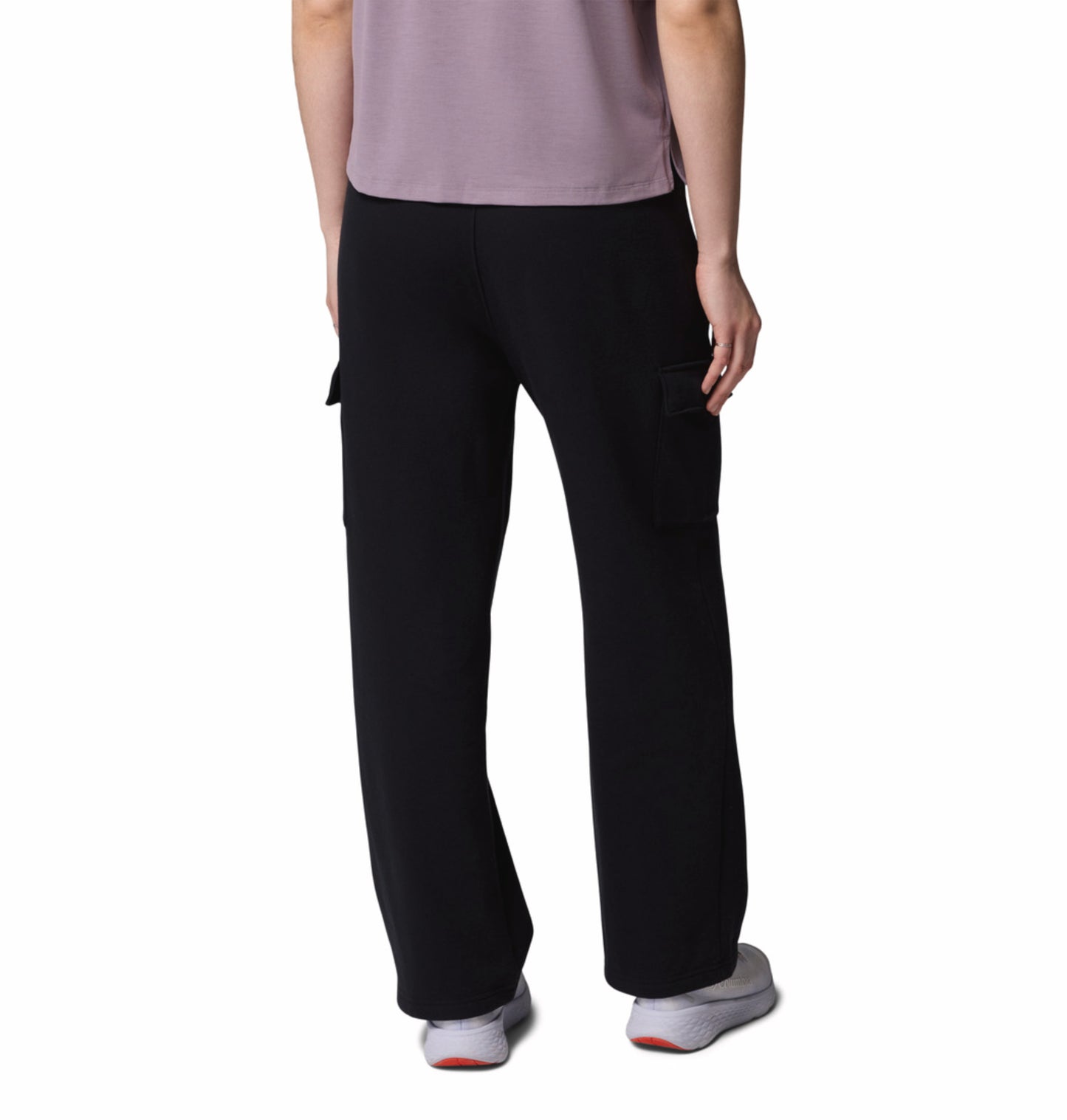 Columbia Women Black Aldermore Fleece Cargo Pant