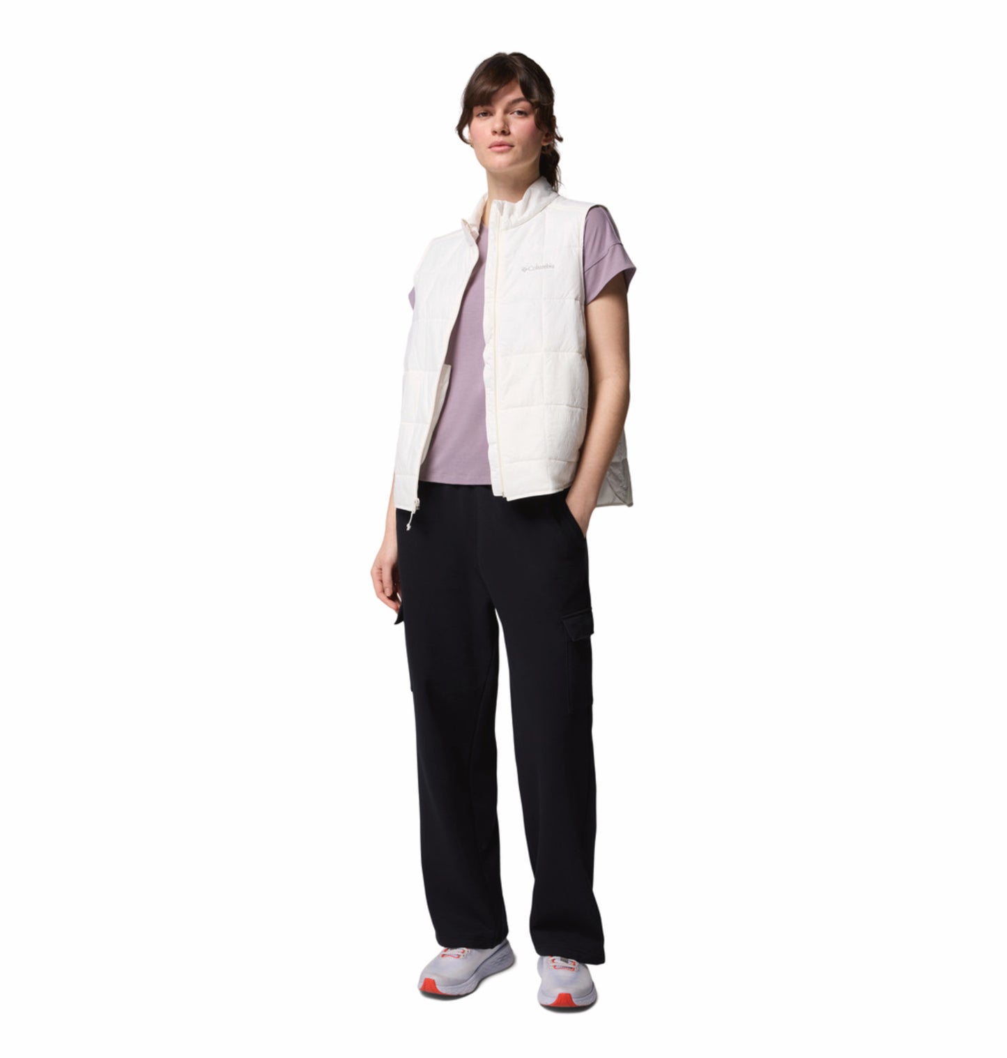 Columbia Women Black Aldermore Fleece Cargo Pant