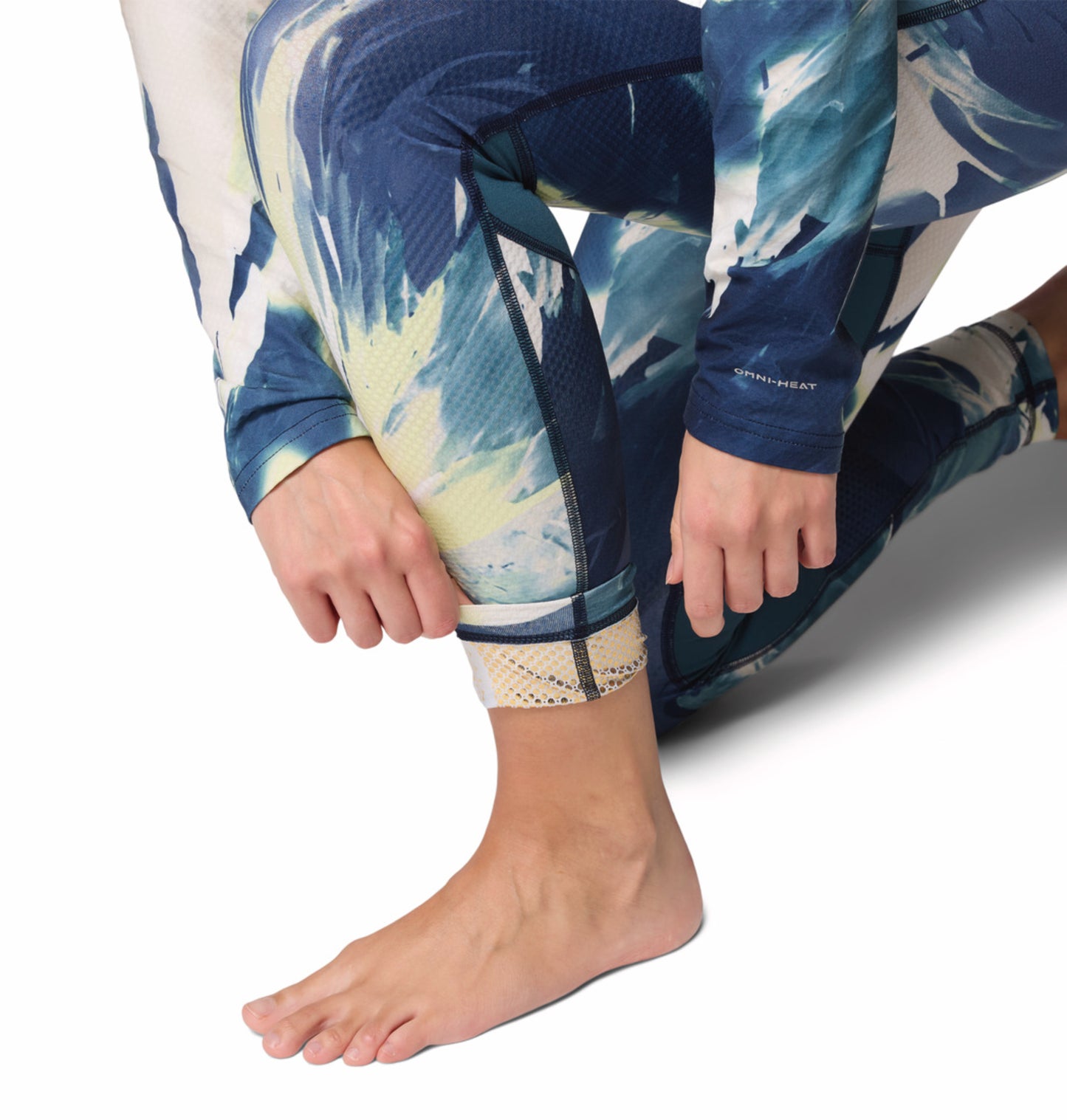 Columbia Women Blue OmniHeat Infinity W OMIHEAT INFINITY Tight Thermal Bottom