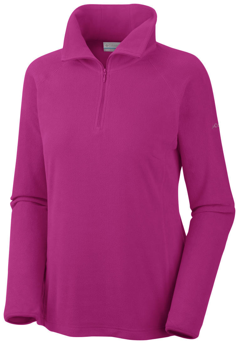 Columbia Women Red Glacial Fleece III 1/2 Zip