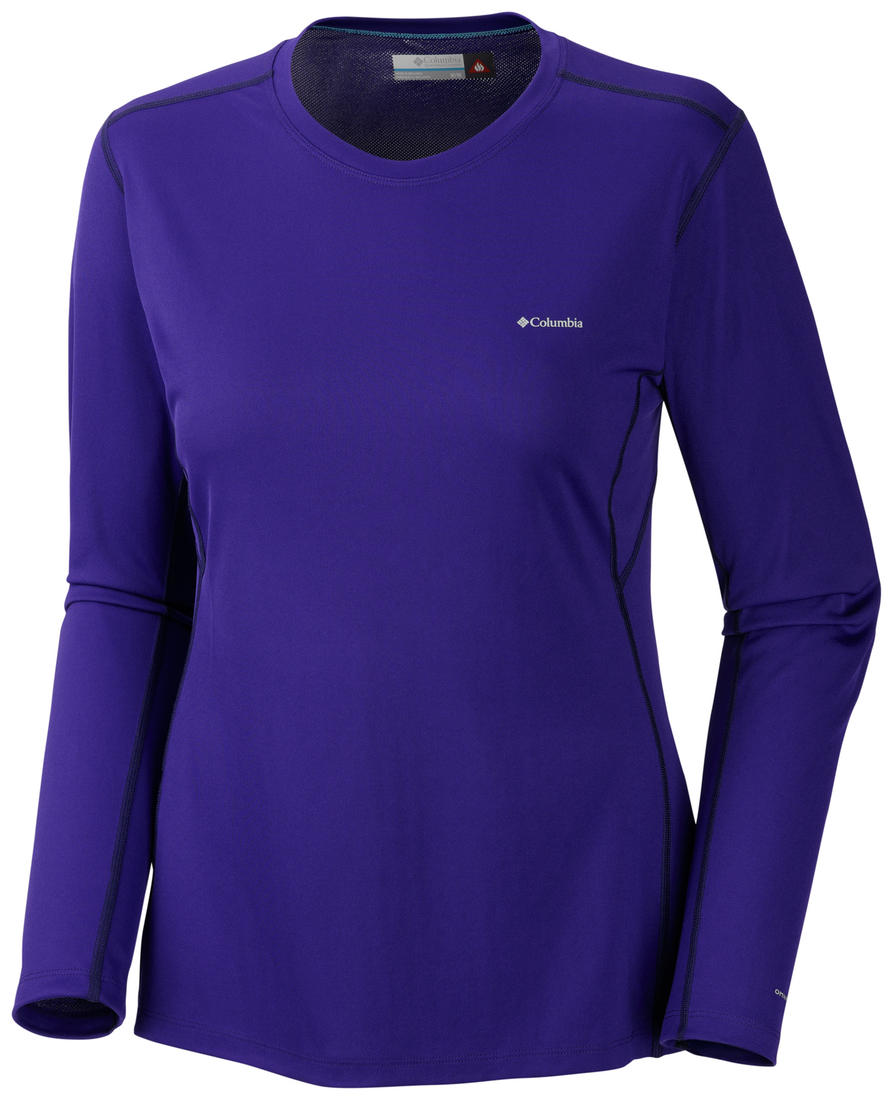 Columbia Women Purple Midweight II Long Sleeve Top (Non Returnable)