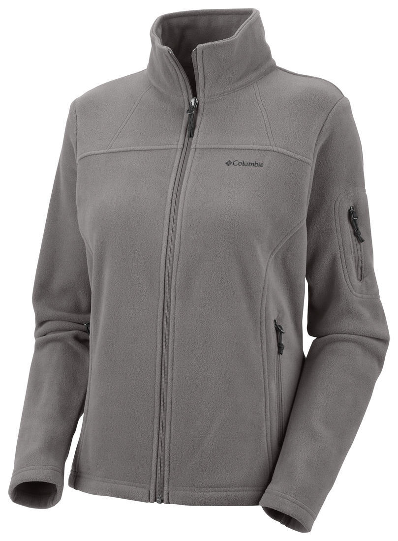 Columbia Women Black Fast Trek II Full Zip Fleece Jacket