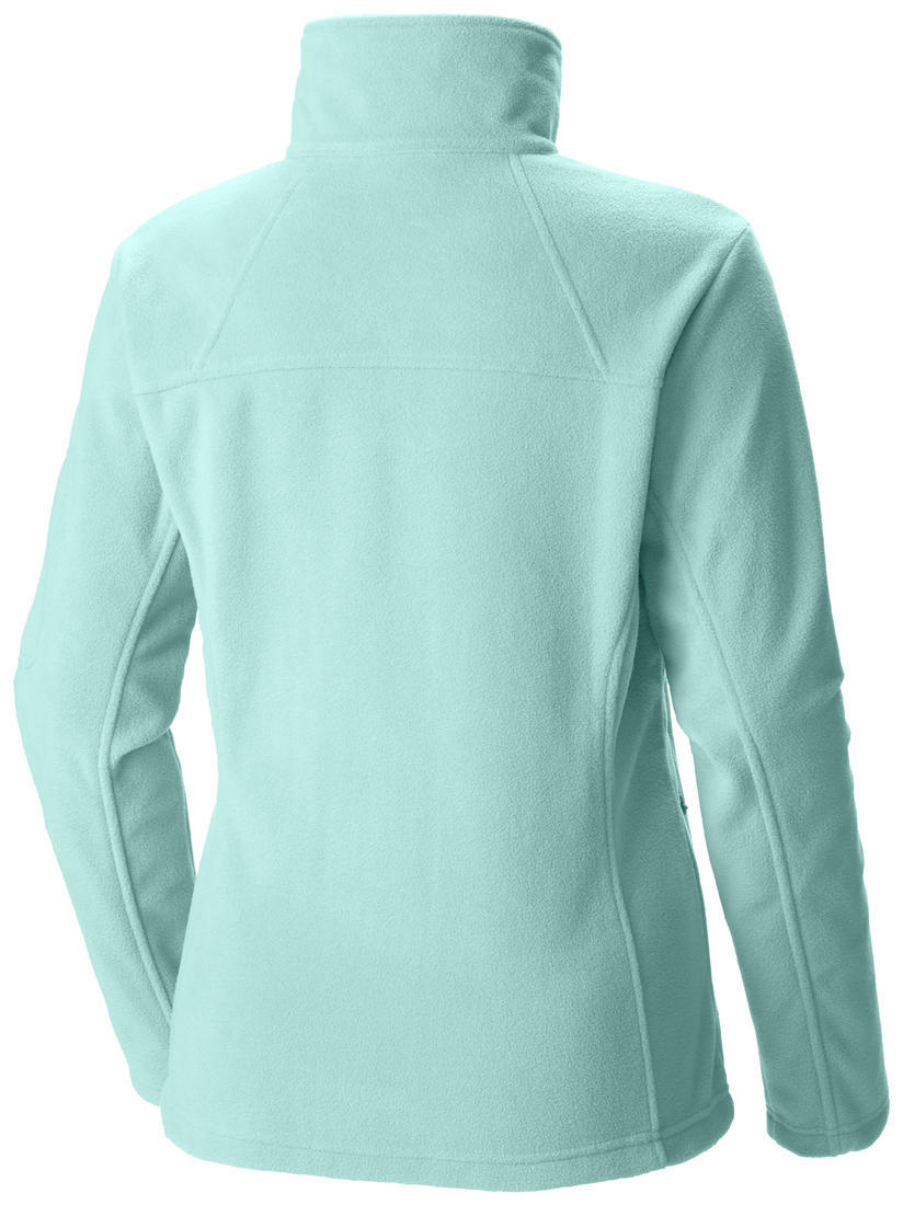 Columbia Women Green Fast Trek II Full Zip Fleece Jacket
