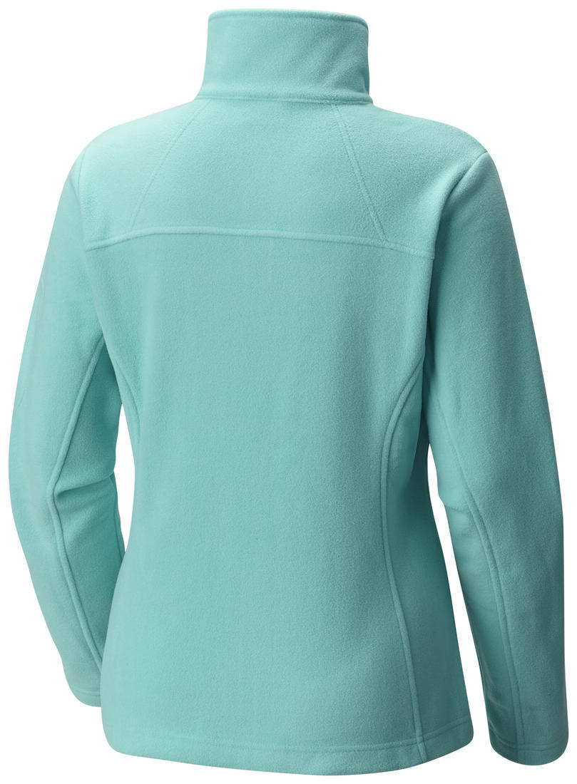 Columbia Women Green Fast Trek II Full Zip Fleece Jacket