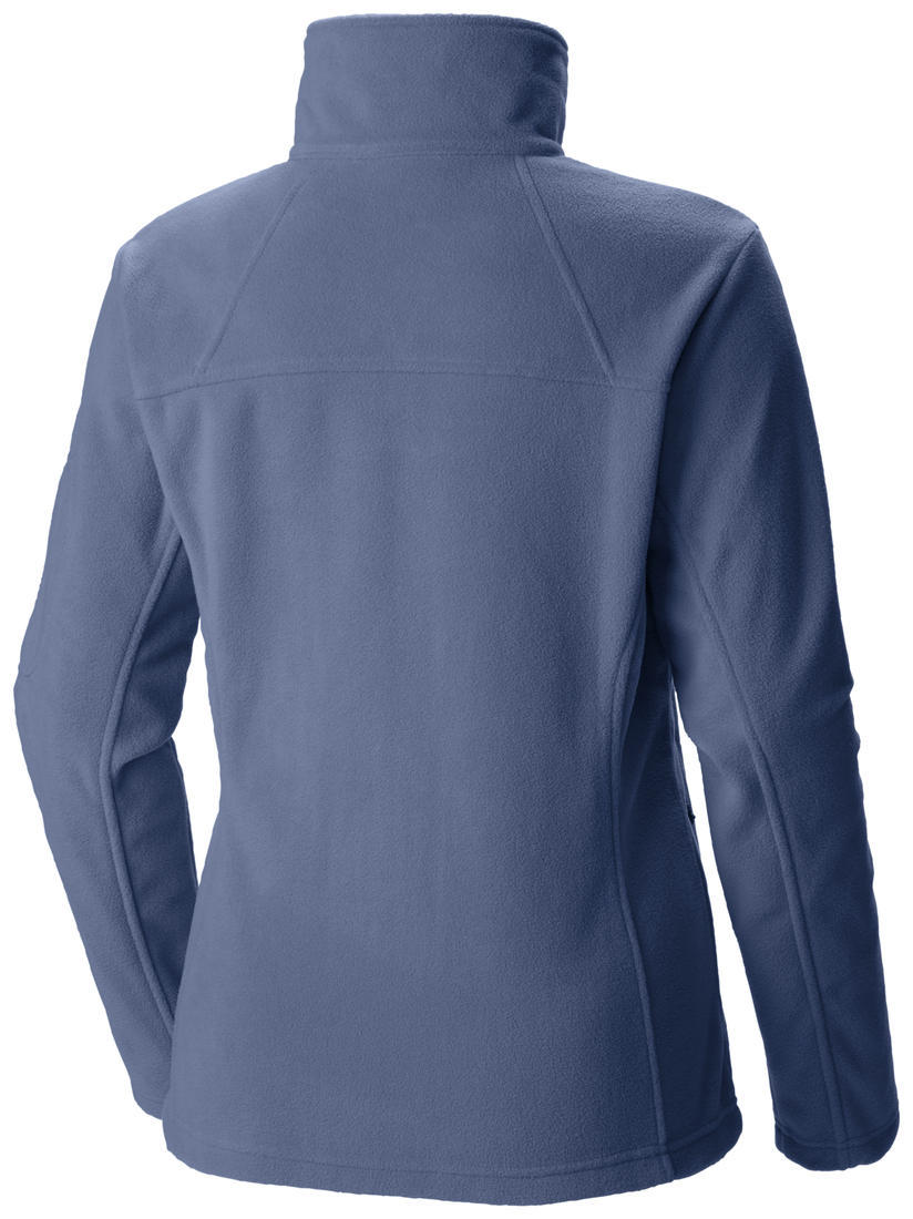 Columbia Women Purple Fast Trek II Full Zip Fleece Jacket