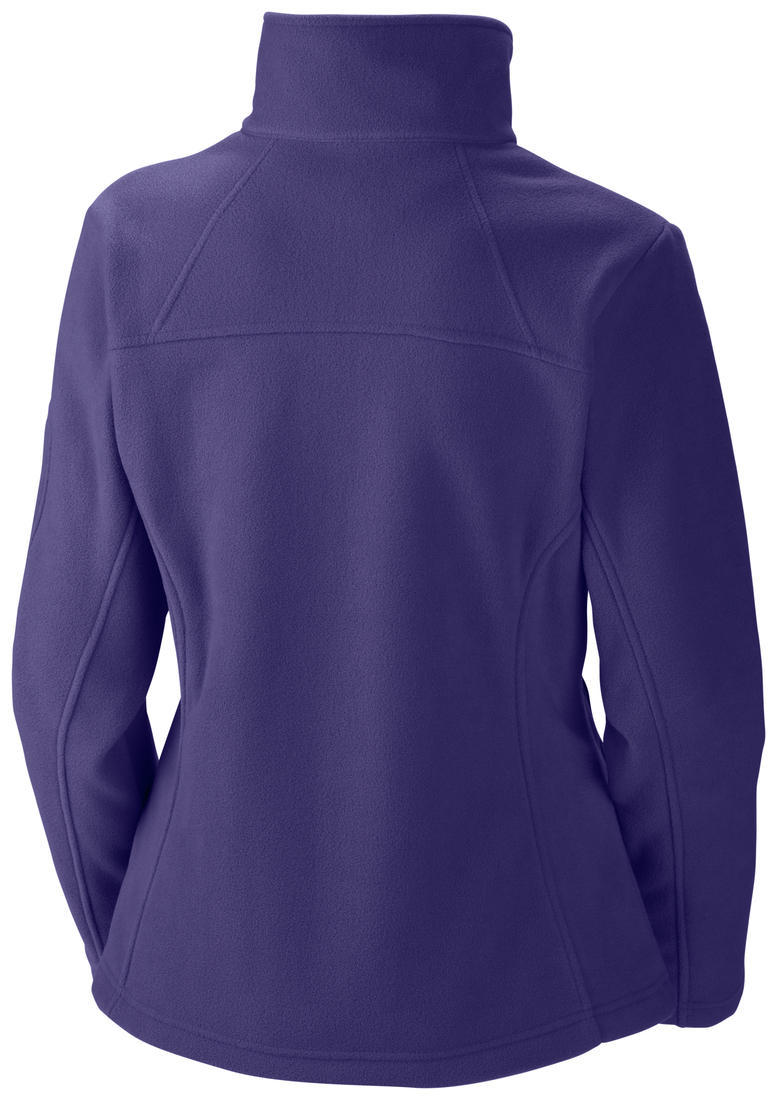 Columbia Women Purple Fast Trek II Full Zip Fleece Jacket